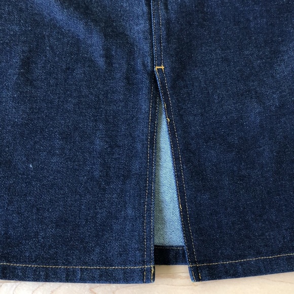 Vintage Denim pencil skirt - Picture 4 of 6